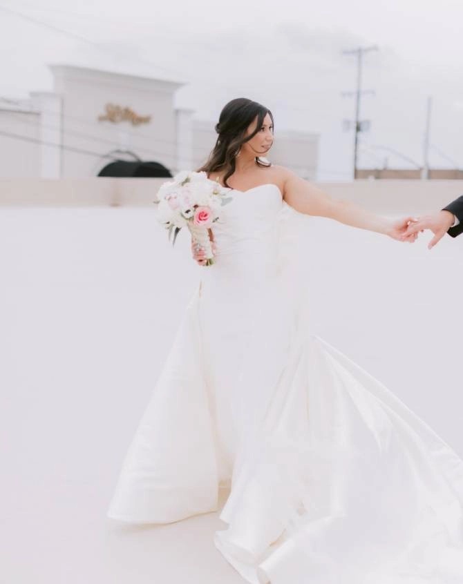 Photo of Anne Gregory Real Bride