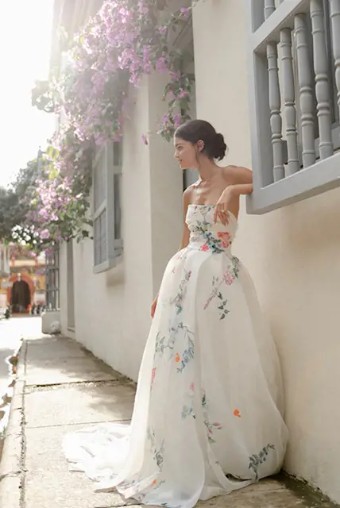 Bliss by Monique Lhuillier #BL22206 #1 thumbnail
