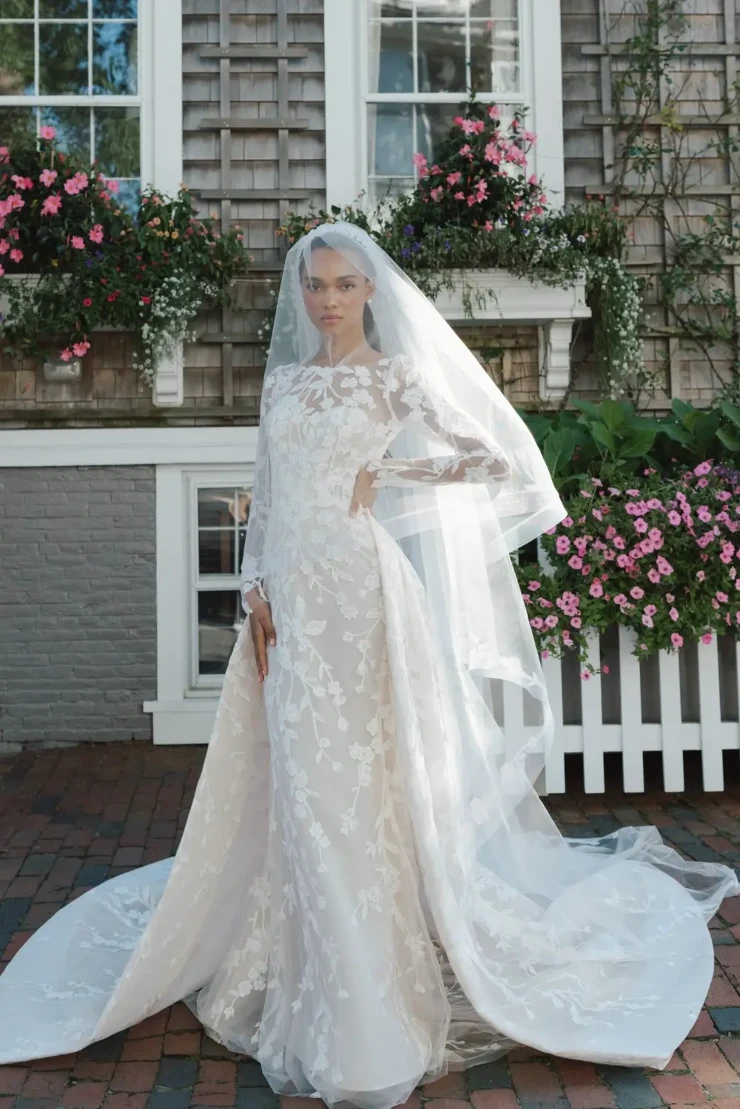 blue willow wedding dress Blue Willow by Anne Barge main image 0