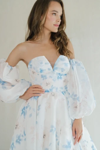 Blue Willow by Anne Barge #Morning Glory #3 thumbnail